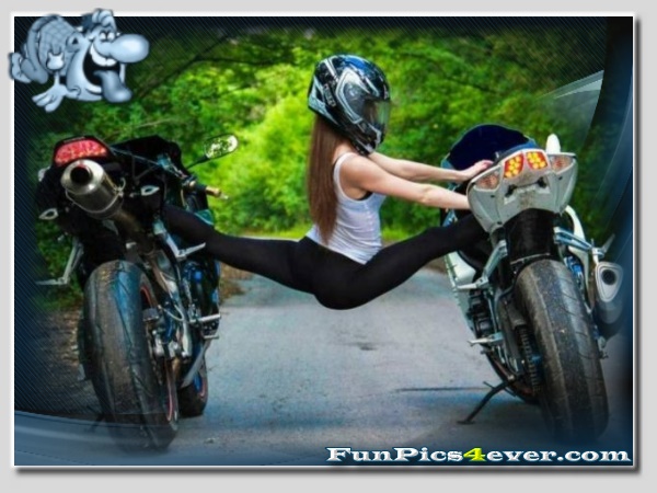 Bike Spagat