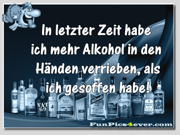 Alkohol gesoffen