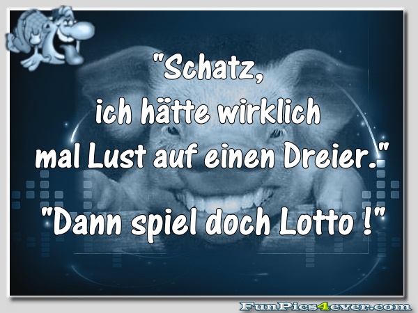 Dreier im Lotto