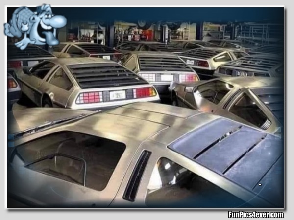 De Lorean Friedhof