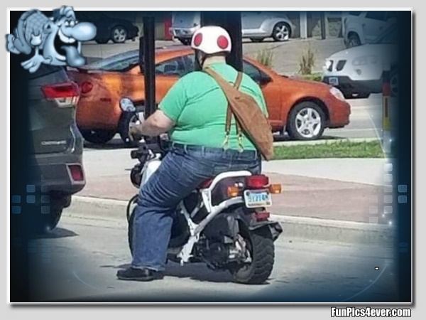 Dickes Moped