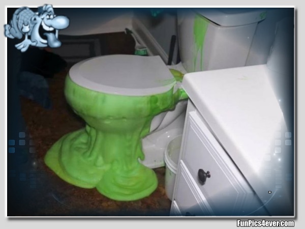 Grünes WC